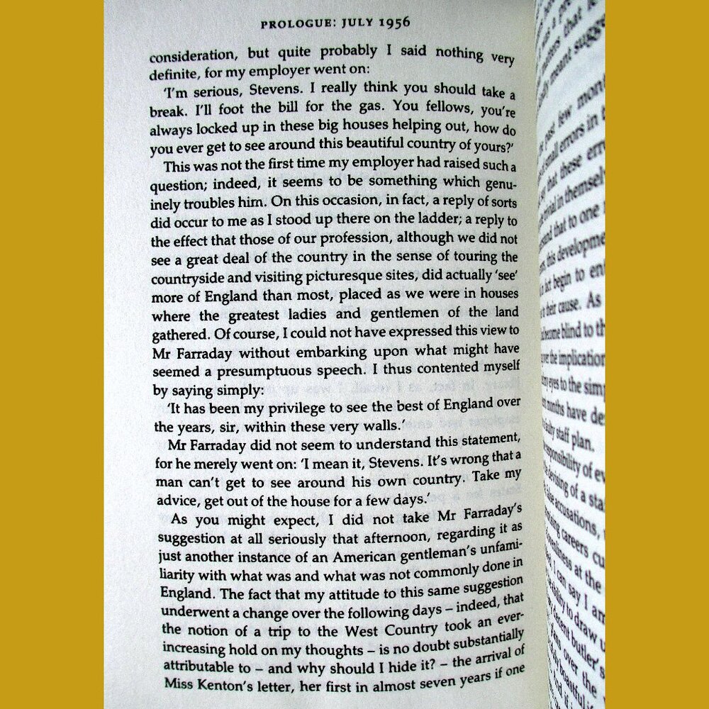 Book: The Remains of the Day by Kazuo Ishiguro - Picture 8 of 11
